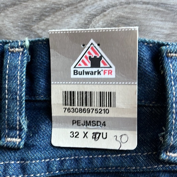 Bulwark FR Jeans - Men’s 32” x 30 - Picture 5 of 6